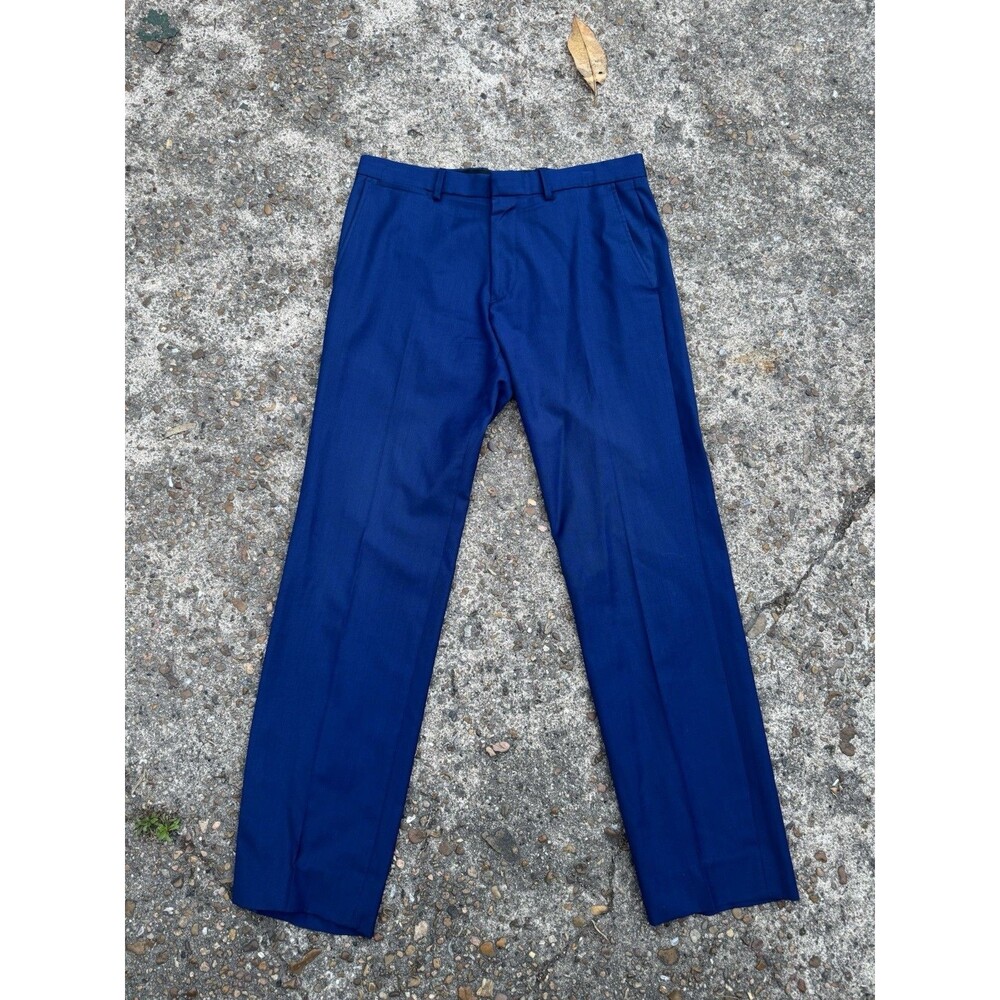 Theory Men's Blue  Precision Slim Fit Ponte Pants Size 30